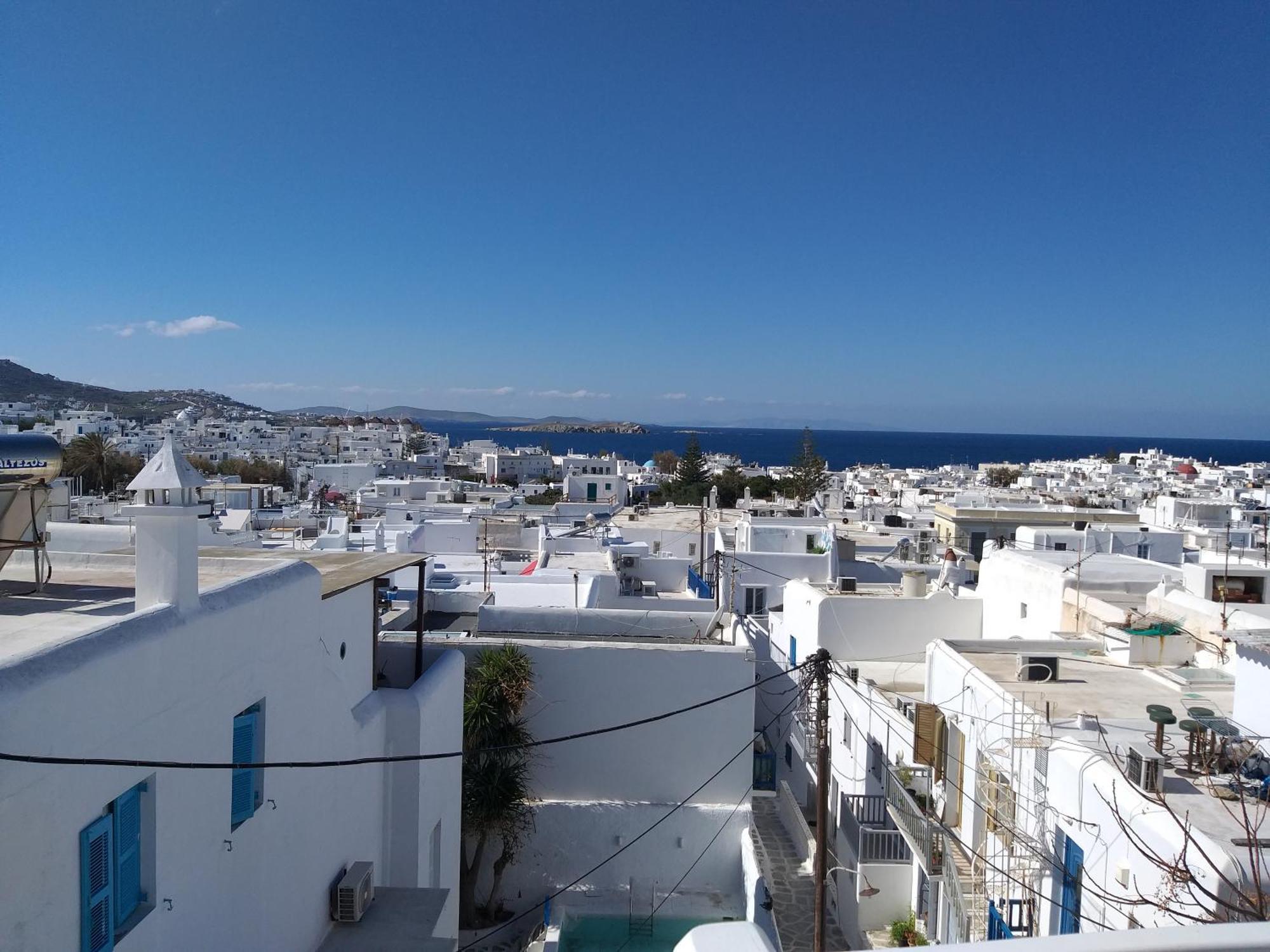 Alex Oldtown Sea View Rooms And Appartments Mykonos Town المظهر الخارجي الصورة