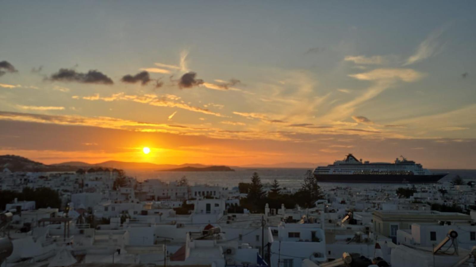 Alex Oldtown Sea View Rooms And Appartments Mykonos Town الغرفة الصورة