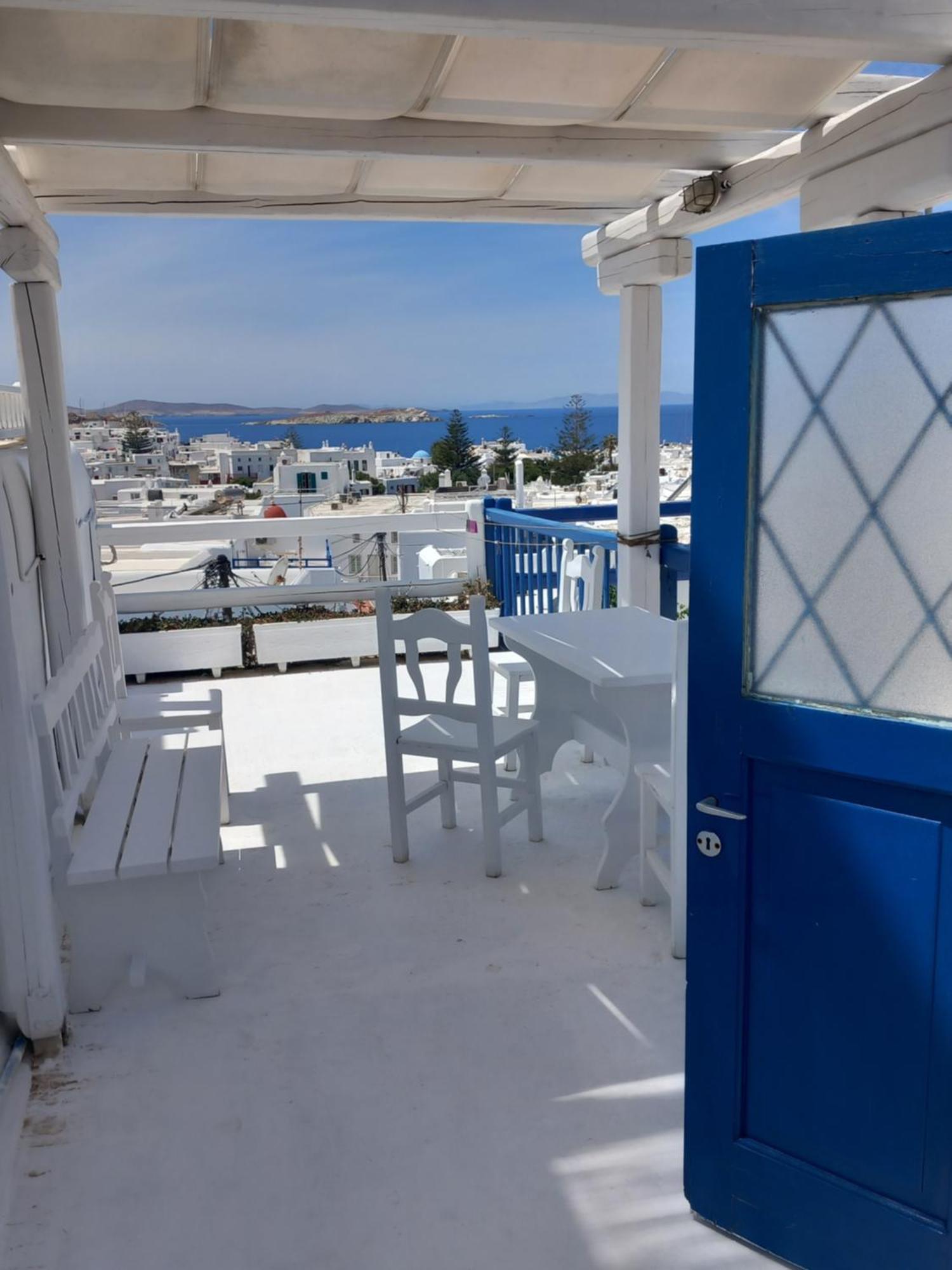 Alex Oldtown Sea View Rooms And Appartments Mykonos Town الغرفة الصورة