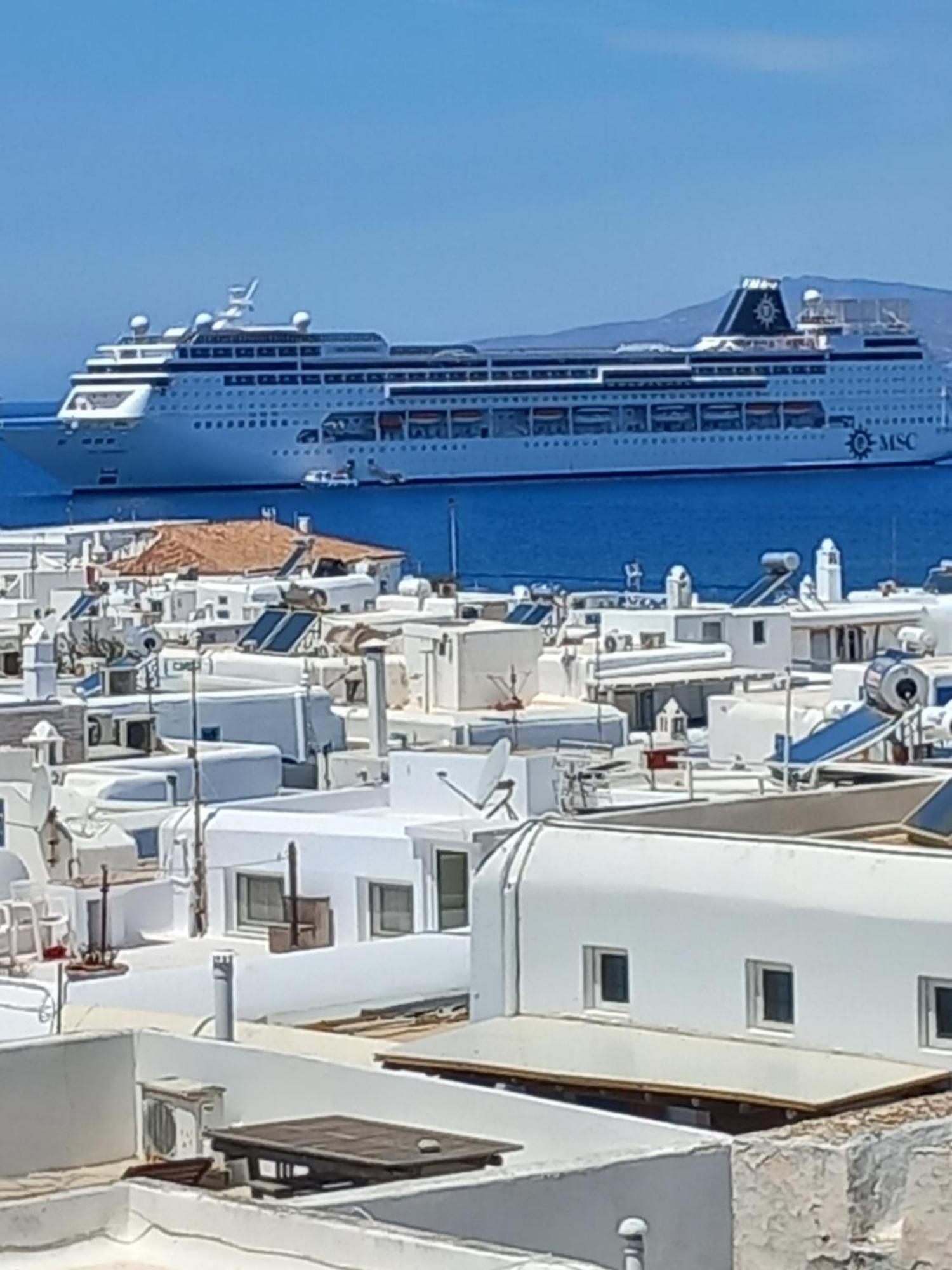 Alex Oldtown Sea View Rooms And Appartments Mykonos Town الغرفة الصورة