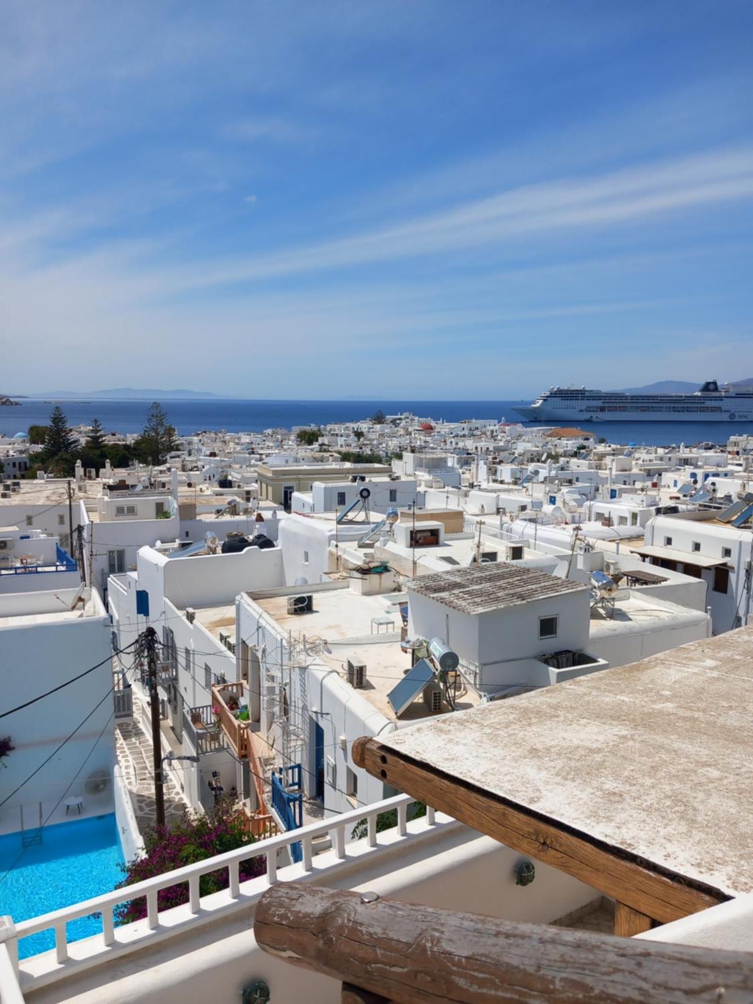 Alex Oldtown Sea View Rooms And Appartments Mykonos Town المظهر الخارجي الصورة